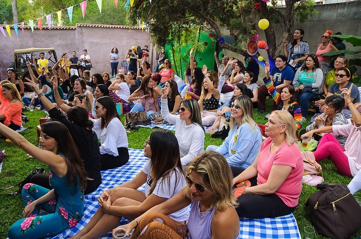 Evento en jardín